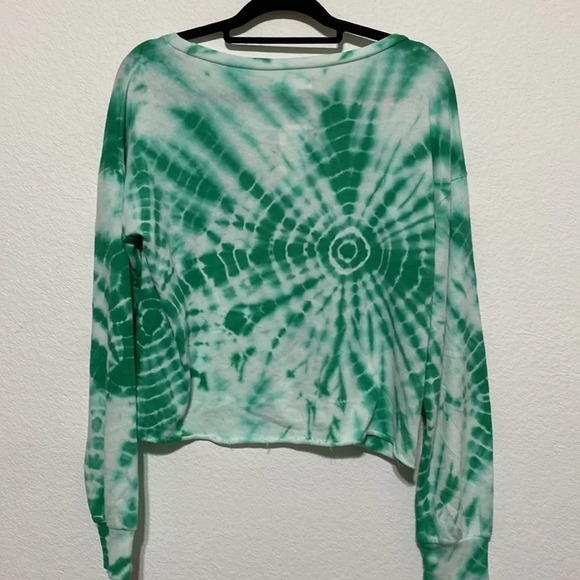 Grayson Threads NWT Whiskey Business Tie-Dye Crop Top - Picture 3 of 4
